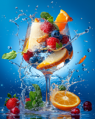 Refreshing Fruit Splash