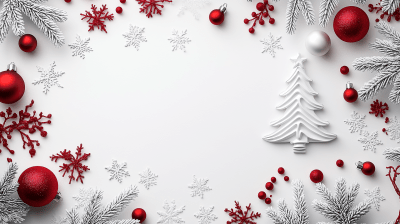 Minimalist Christmas and New Year Card