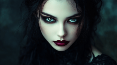 Splendid Female Vampire