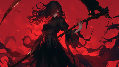 Female Grim Reaper