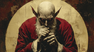 Vampire Santa Claus