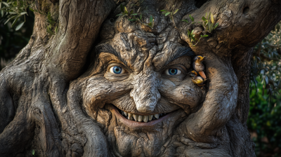 Olive Tree Portrait