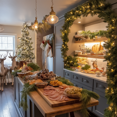 Festive Kitchen Gathering