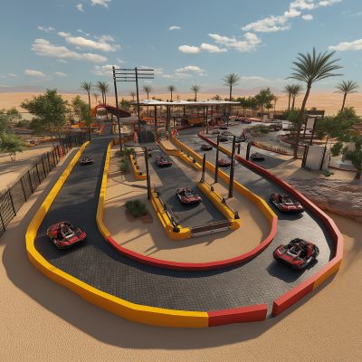 Exciting Outdoor Karting Track