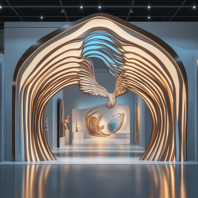 Falconry Exhibition Gate