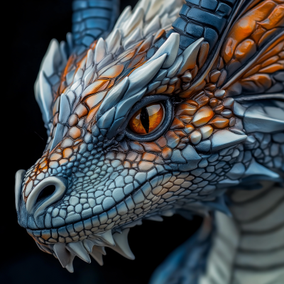 Dragon Head Close Up