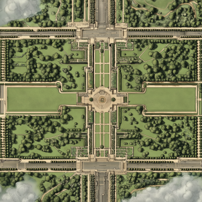 Overhead Map of National Mall