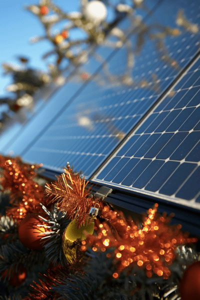 Photovoltaic Christmas Card