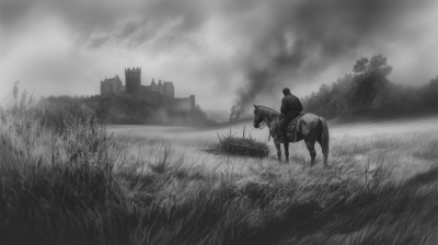 Medieval Watchman in the Field