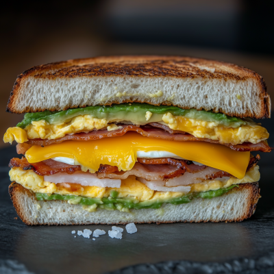 Delicious Breakfast Sandwich