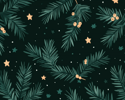 Christmas Postcard Backdrop