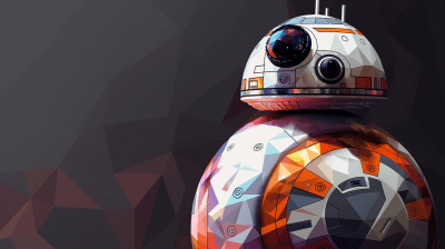 Polygon BB8 Portrait