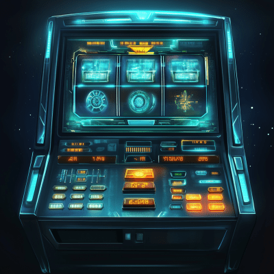 Digital Slots Machine Screen