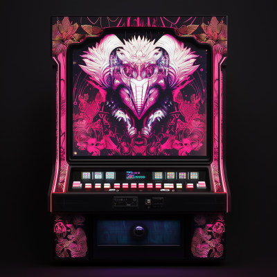 Digital Slots Machine Art