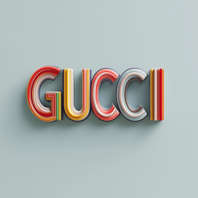 Flat Render of GUCCI