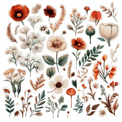 Gardening Sticker Sheet