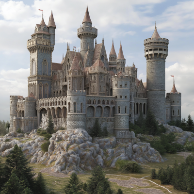 Fantasy Medieval Castle