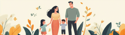 Illustration for Loving Birthday Poem