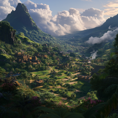 Wakanda Inspired Paradise