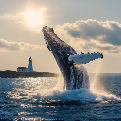 Humpback Whale Breaching