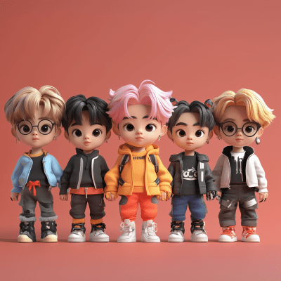3D Character Mashup
