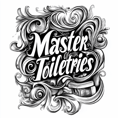 Master of Toiletries Calligraphy