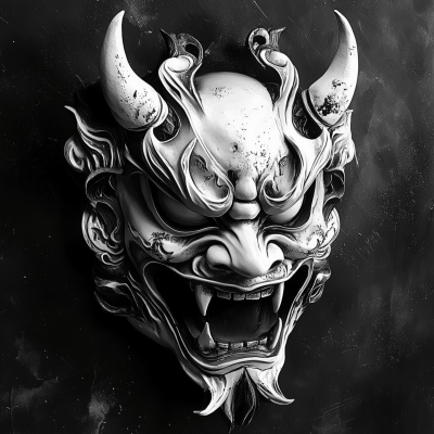 Gothic Hannya Mask