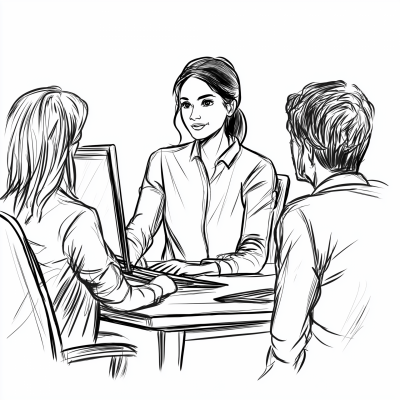 Conference Table Collaboration