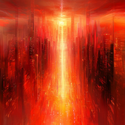 Futuristic Fantasy City