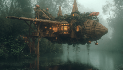 Fairytale Wooden Plane