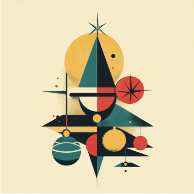 Futuristic Vintage Christmas