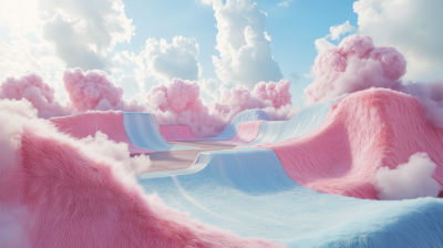 Fluffy Skatepark Landscape
