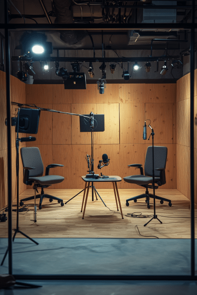 Modern Podcast Studio