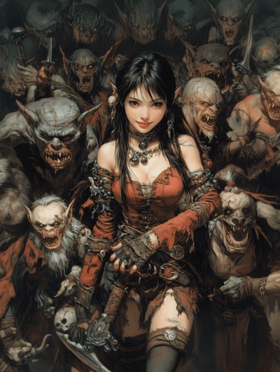 Taiwanese Woman Among Goblins