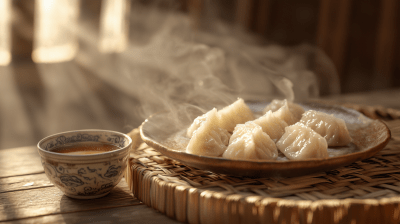 Steaming Hot Dumplings