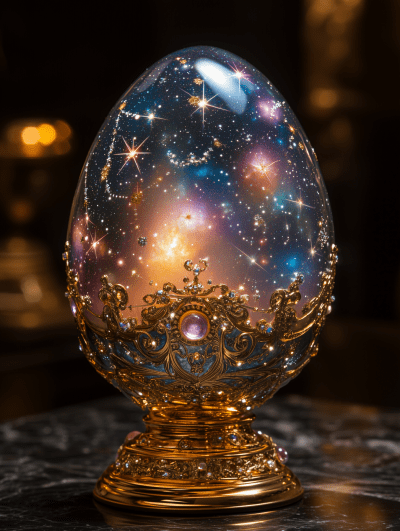 Glowing Fabergé Egg