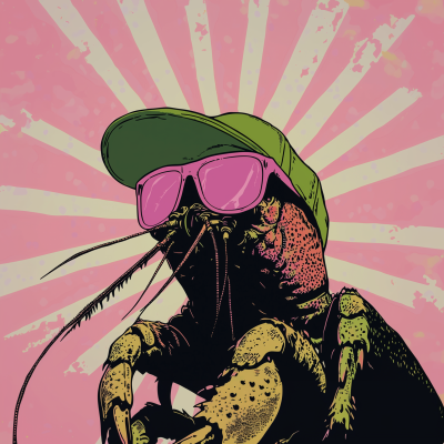 Crayfish in Sunglasses