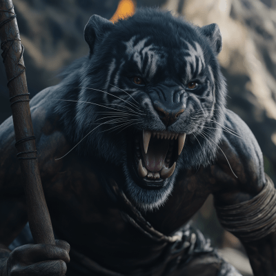 Hybrid Man Tiger Ceremony