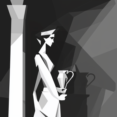Geometric Minimalist Illustration