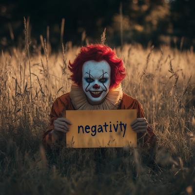 Clown in the Meadow