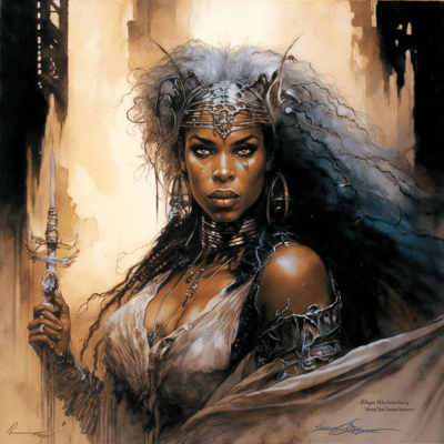 Della Reese as a Planeswalker