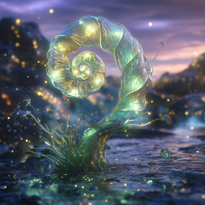 Luminflora Spiralis on Aurelius Delta 7