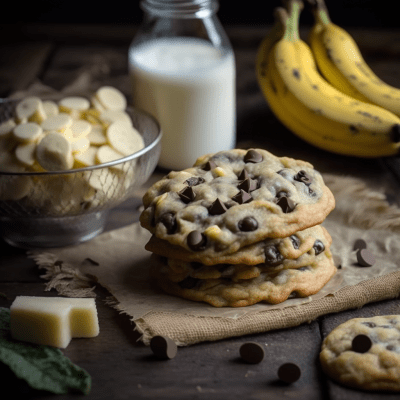 Banana Chocolate Chip Cookies