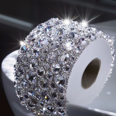 Diamonds on a Toilet Roll