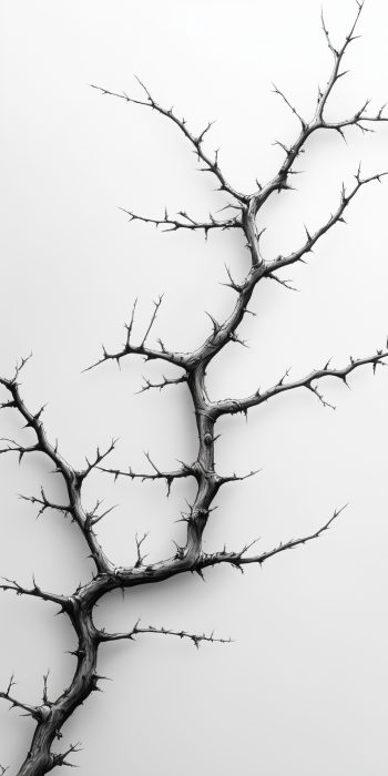 Thorny Stems Illustration