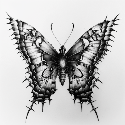 Butterfly Tattoo Design