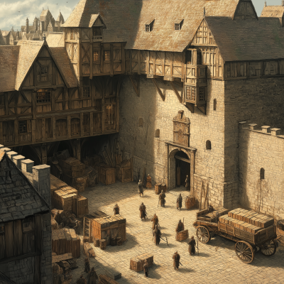 Medieval Merchant Warehouse