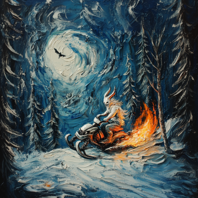 Voodoo Rider in Winter