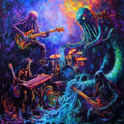 Underwater Band of Mythical Beasts
