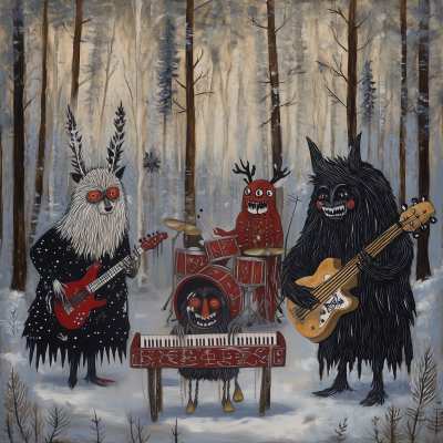 Mythical Winter Creatures Jam Session